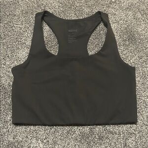 Girlfriend Collective Charcoal gray Paloma top / Sports Bra